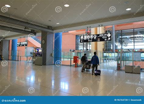 Inside View of the Airport of Kix Editorial Image - Image of colour ...