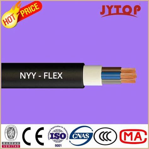 Yvv NYY Copper Cable 0 6 1 Kv PVC Insulated Cables With Copper