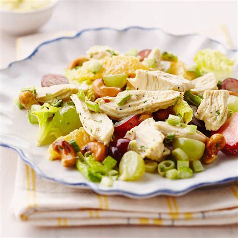 Chicken Salad With Fruit Chickenca