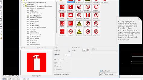 Fire Extinguisher CAD Block