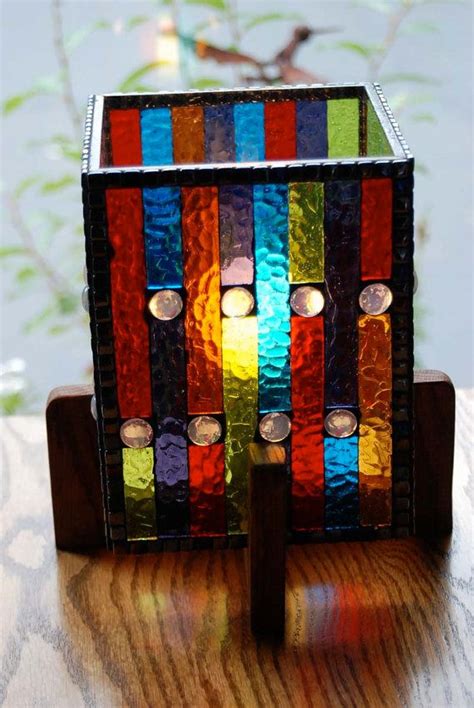 Stunning Stained Glass Mosaic Night Light