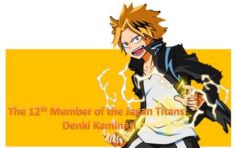 Electrifying Quirk: Denki Kaminari by PrinceofDBZGames on DeviantArt