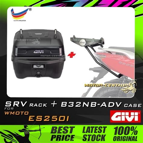 Set Kombo Kotak Box Givi B Nb Adv Top Case Givi Wmoto Es I Special