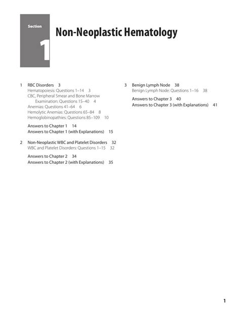 Contents Hematopathology And Coagulation