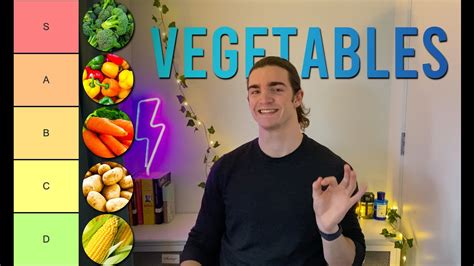 Nutrition Tier List Vegetables Youtube