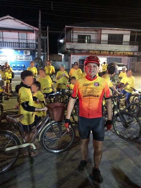 Maio Amarelo Pedala Joinville no Passeio Ciclístico Jardim Paraíso