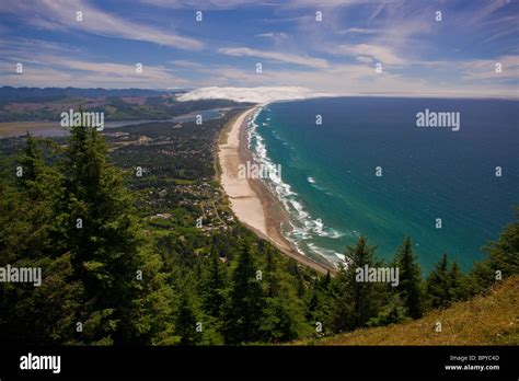 MANZANITA, OREGON, USA - Manzanita Beach and Pacific Ocean surf on ...