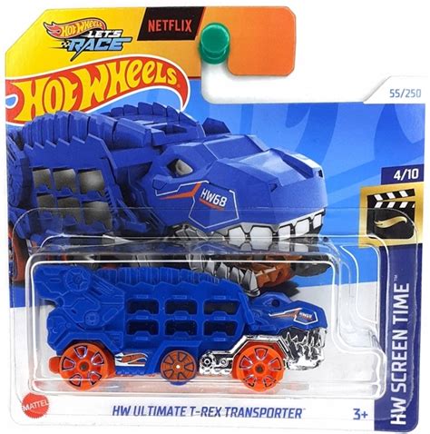 Hot Wheels Hw Ultimate T Rex Transporter Netflix Let S Race