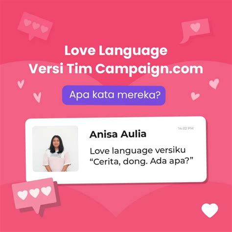 Champ On Twitter Kalo Kamu Gak Tau Yuk Intip Love Language Dari Tim