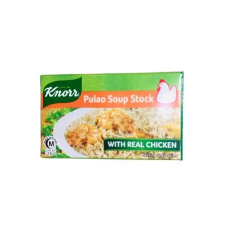 Knorr Pulao Soup Stock With Real Chicken Cubes 20gm