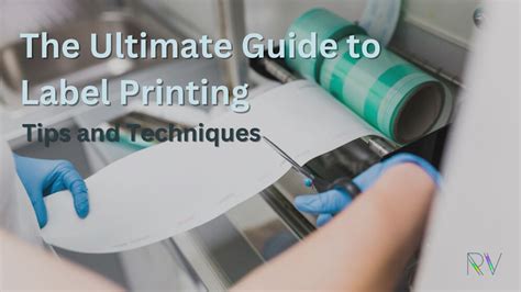 How to Print Labels and Tips and Techniques: Ultimate Guide