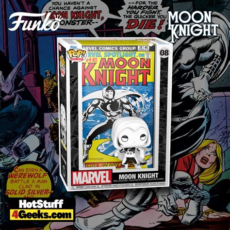 2022 NEW Marvel - Moon Knight Funko Pop! Comic Cover