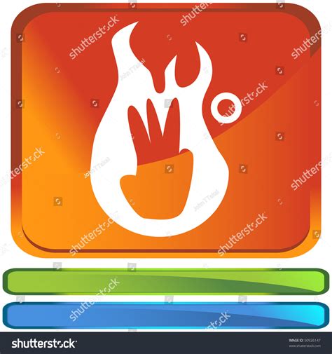 Third Degree Burn Stock Vector Royalty Free 50926147 Shutterstock