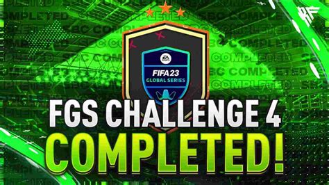 FIFA 23 How To Complete The FGS Challenge 4 SBC FirstSportz