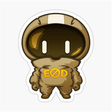 "EOD" Sticker for Sale by teatreebug | Redbubble