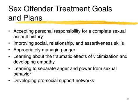 Ppt Sex Offender Specific Treatment Powerpoint Presentation Free