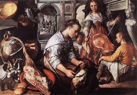 Joachim Beuckalaer Cristo Nella Casa Di Marta E Maria Mus Es