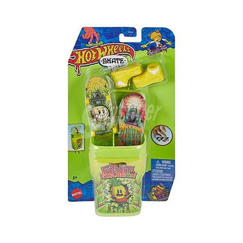 Hot Wheels HOT Wheels Skate Caja De Chicles Con 2 Monopatines