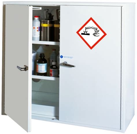 Armoire de sécurité pour produit corrosif 145 litres