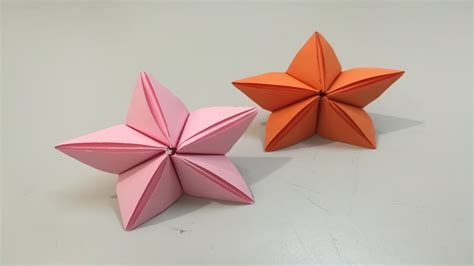 C Mo Hacer Una Estrella De Papel Origami F Cil Estrella Diy Youtube