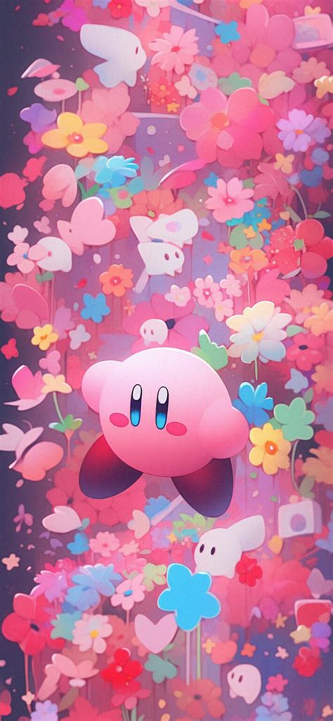 Kirby And Flowers Aesthetic Wallpapers Cute Wallpapers Aesthetic