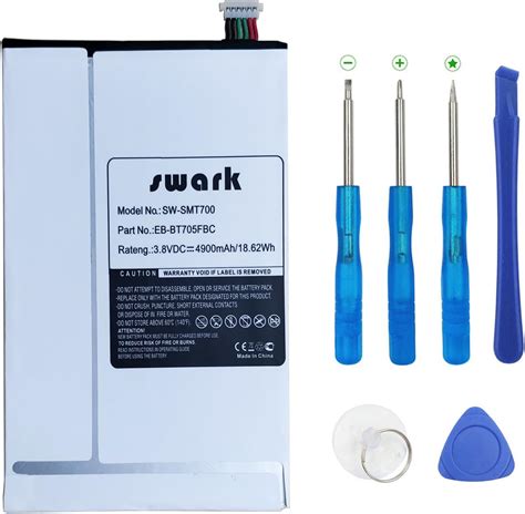 Swark Akku 4900mAh für Galaxy Tab S 8 4 SM T700 SM T705 EB BT705FBE