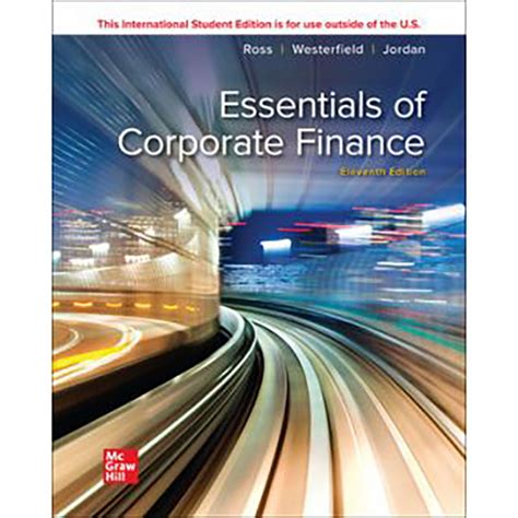 Essentials Of Corporate Finance 11th Edition Stephen Ross Randolph