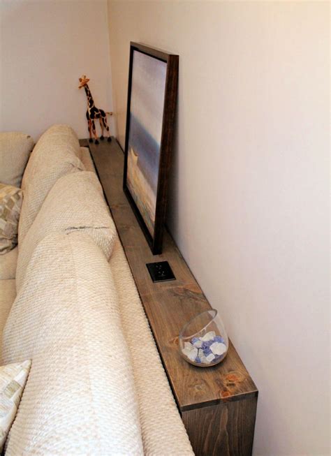 20 Free DIY Sofa Table Plans (Behind the Couch Table)