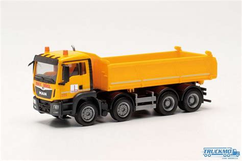 Herpa Max B Gl Man Tgs M Euro Axle Meiller Tipper Truckmo