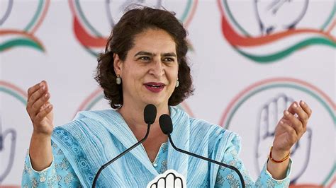 Priyanka Gandhi Accuses Bjp Of Disrespecting Tribal Culture Tradition