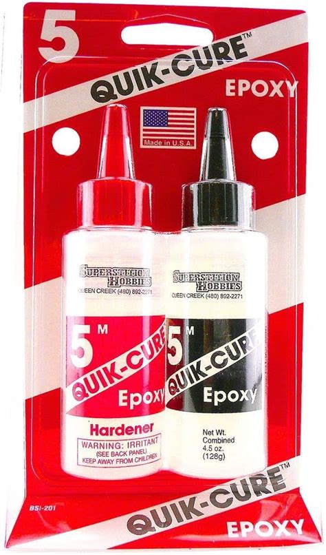 Colle Epoxy Quick Cure 5min 255g BSI Amazon Fr Bricolage