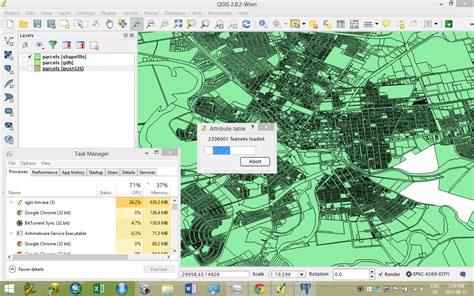 Poor Attribute Query And Spatial Selection Performance On Large Postgis Layers · Issue 21269