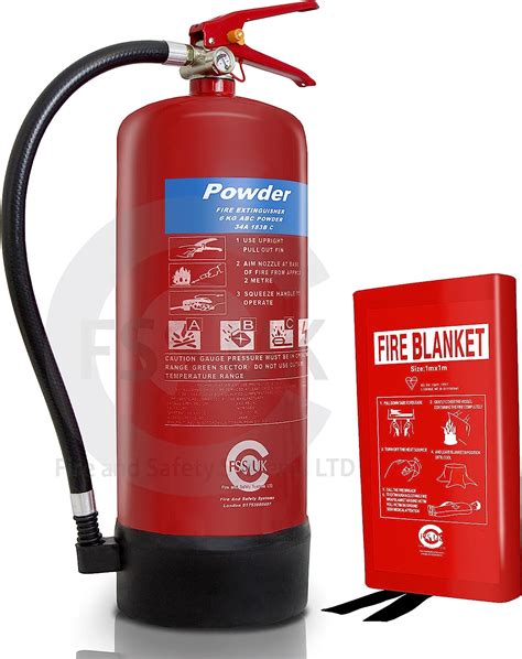 Premium FSS UK 6 KG ABC Dry Powder FIRE Extinguisher Philippines Ubuy