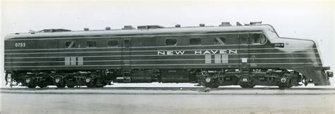 New Haven New York And Hartford Railroad Schenectady New York Alco Class Dl109 0753 Diesel