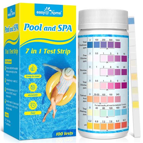 Amazon Easy Home Pool Test Strips Way Spa Hot Tub Water Kit