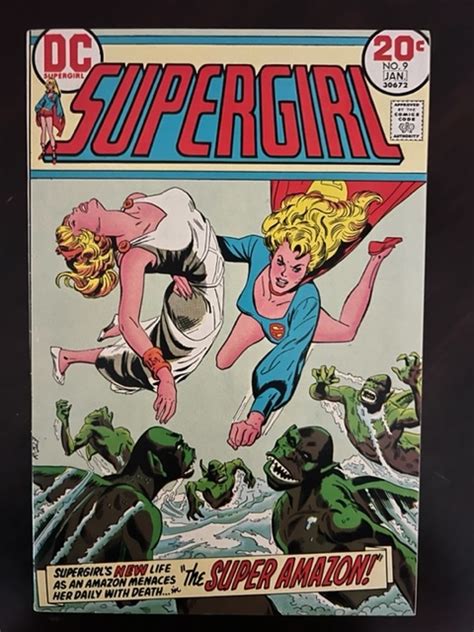 Supergirl 9 1974 Nm High Grade Beauty Comic Books Bronze Age