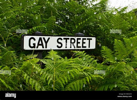 Gay Street West Sussex UK Stock Photo Alamy
