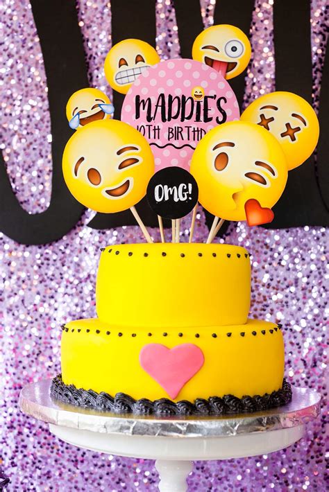 Emoji Birthday Glam Emoji Party Catch My Party