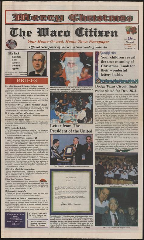 The Waco Citizen (Waco, Tex.), Vol. 61, No. 10, Ed. 1 Saturday