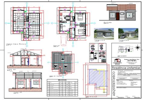Projeto Arquitetonico Pdf - Projeto Arquitetônico Completo | Download grátis PDF | Engenharia Civil ...