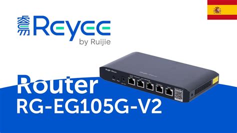 Router Empresarial Reyee Rg Eg105g V2 Con Gestión Cloud Unboxing Y