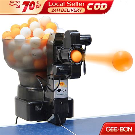 GEEBON Table Tennis Robot Automatic Ping Pong Ball Machine Table Tennis