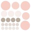 Stickers Mureaux En Vinyle Rondes Rose Pastel Maisons Du Monde