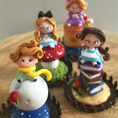 Polymer Clay Disney Polymer Clay Fairy Polymer Clay Kawaii Polymer