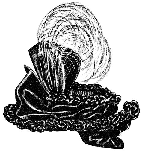 Victorian Ladies’ Hats ~ Free Clip Art - The Old Design Shop