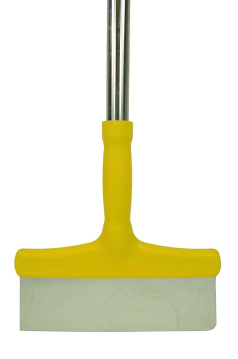 Stainless Steel Scraper with Aluminium handle. Colour Coded