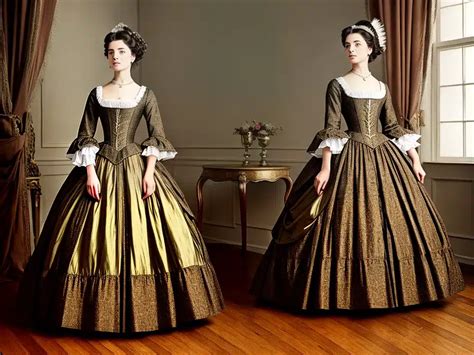 Roupas Do Século 18 Feminina - Saia: o ícone da moda no século XVIII