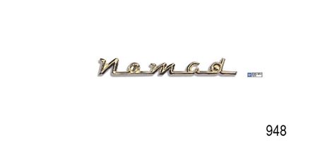 1955 1957 Chevy Nomad Tailgate Script Emblem Made In Usa