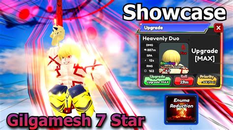 New Gilgamesh 7 Star Full Showcase New Insane Ability All Star Tower