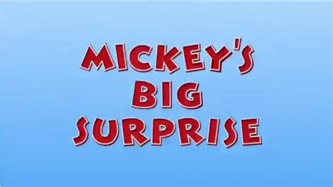 Mickey's Big Surprise | Disney Wiki | Fandom